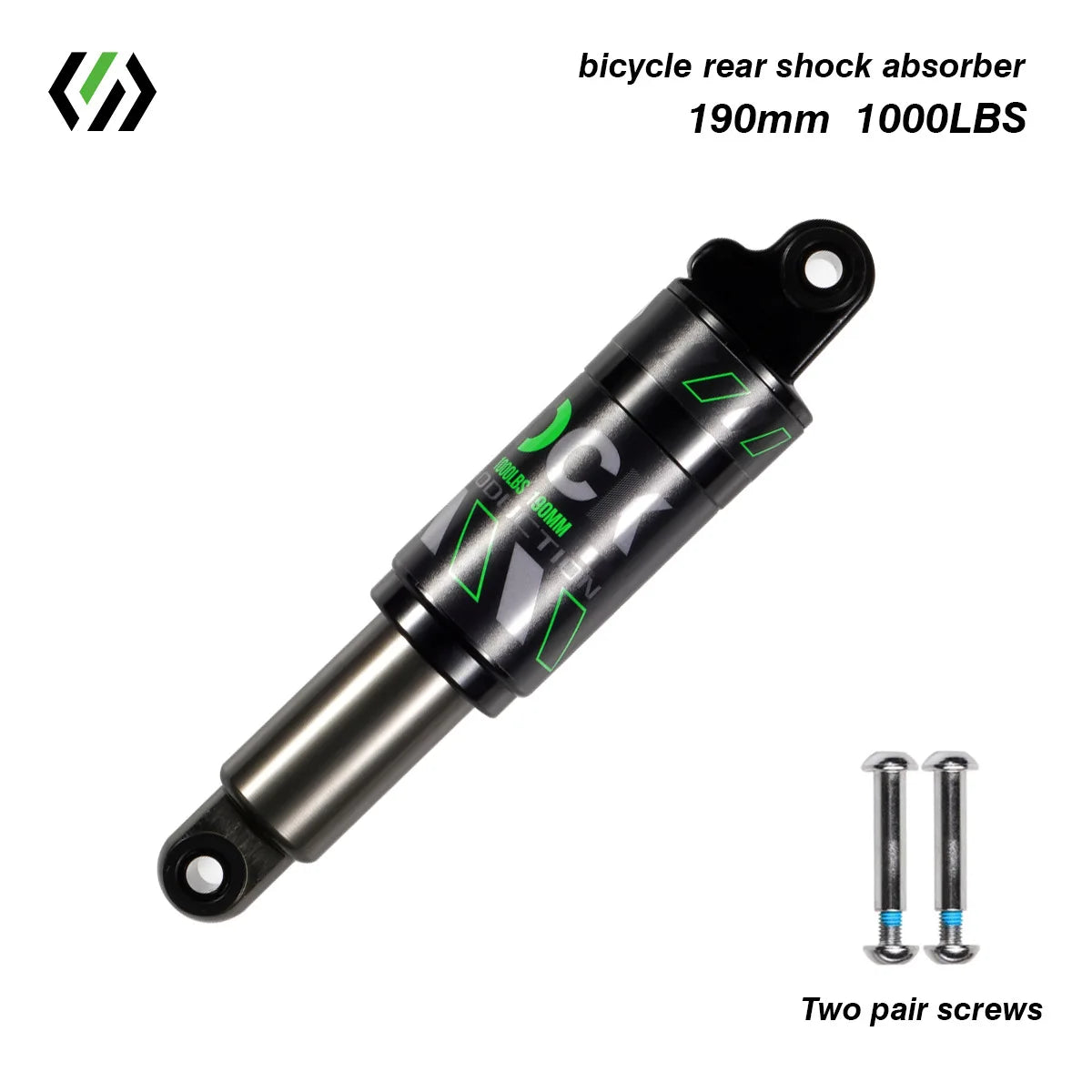 Bike Rear Shock Absorber, Bicycle Hydraulic Shock Absorbers, Suspension, 120mm, 125mm, 150mm, 165mm, 185mm, 190mm,200mm Dropship