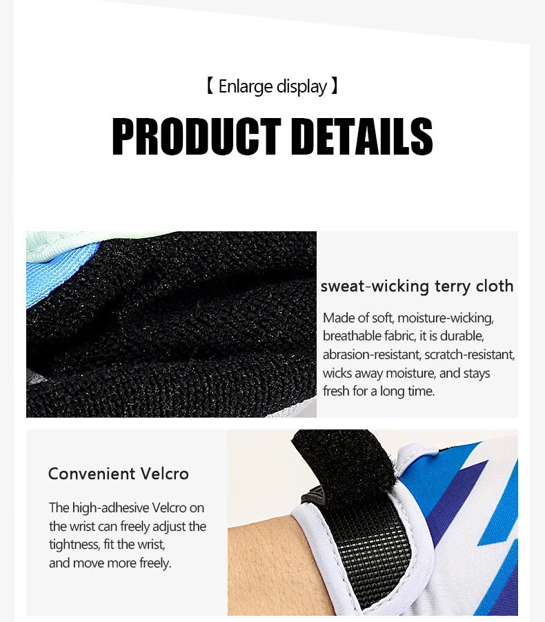 Cycling Gloves Anti-Radiation Sports Fitness Men And Women Breathable Non-Slip Short-Finger Bicycle Half-Finger Gloves