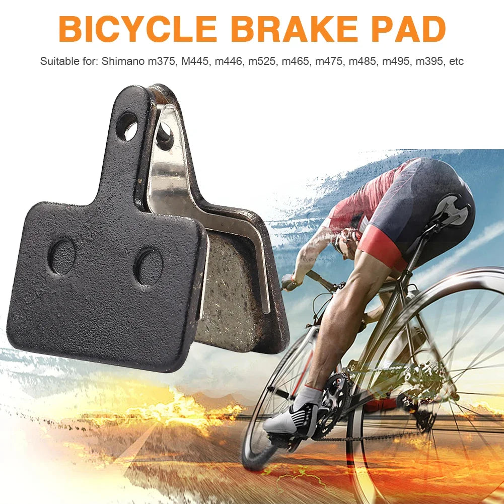 2 Pairs Bicycle Brake Pads Resin Disc for SHIMANO B01S Wear-Resistant MTB Bike Hydraulic Brakes B03S B05S Parts