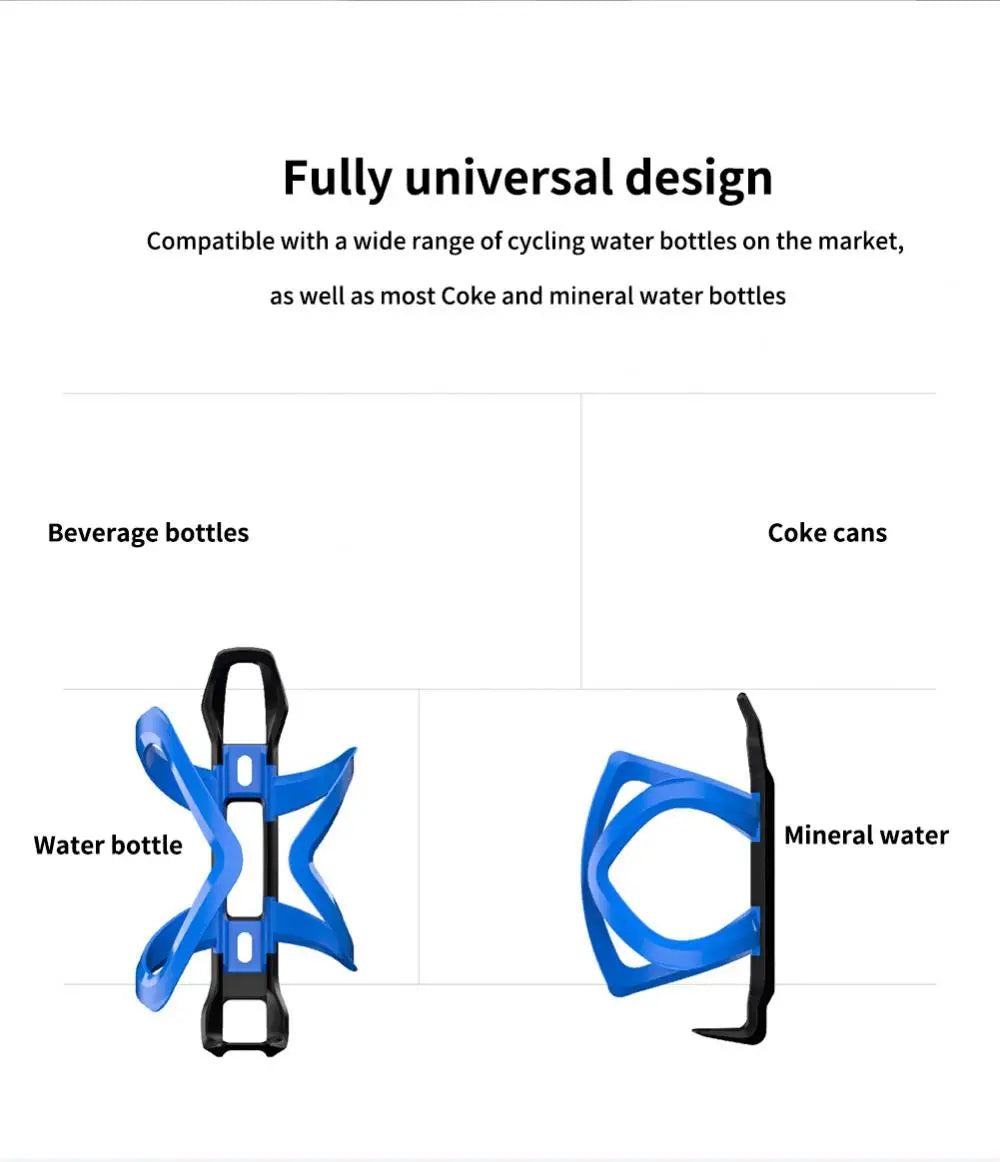 Bicycle Bottle Cage Road Mountain Bike Bottle Cage Riding Water Cup Holder Multi-functional Left And Right Side Pull Bottle Cage