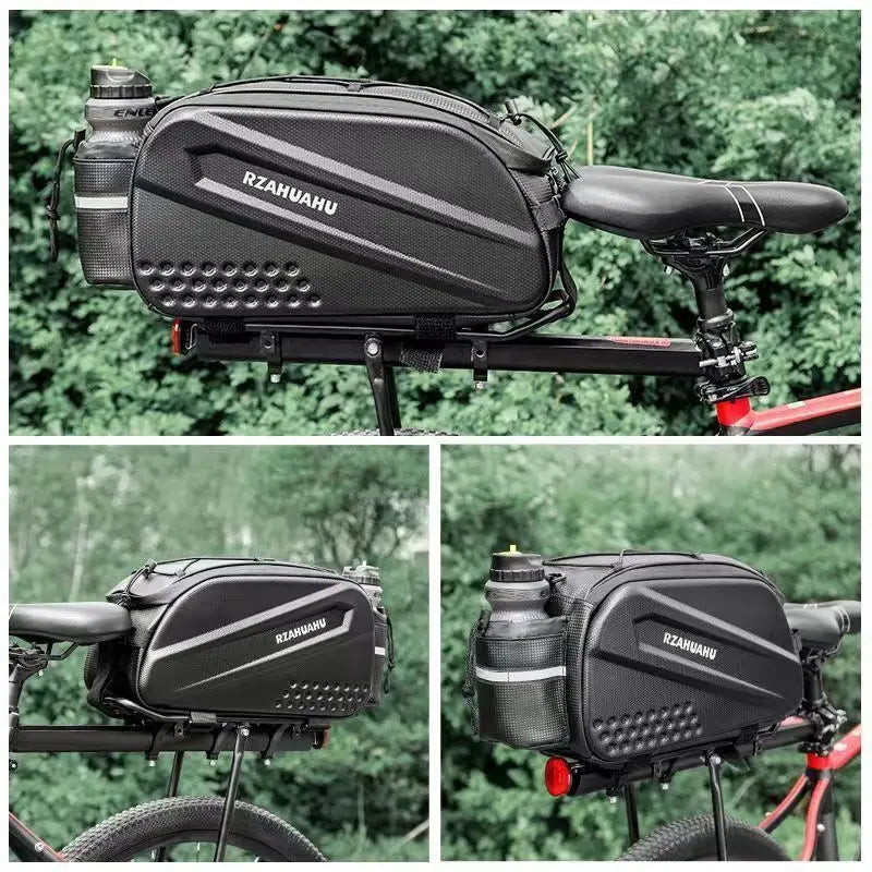Bicycle Carrier Bag Large Capacity Bike Bags Foldable Rear Seat Bag Bike Rear Basket Waterproof Pannier Trunk Seat Saddle Bags