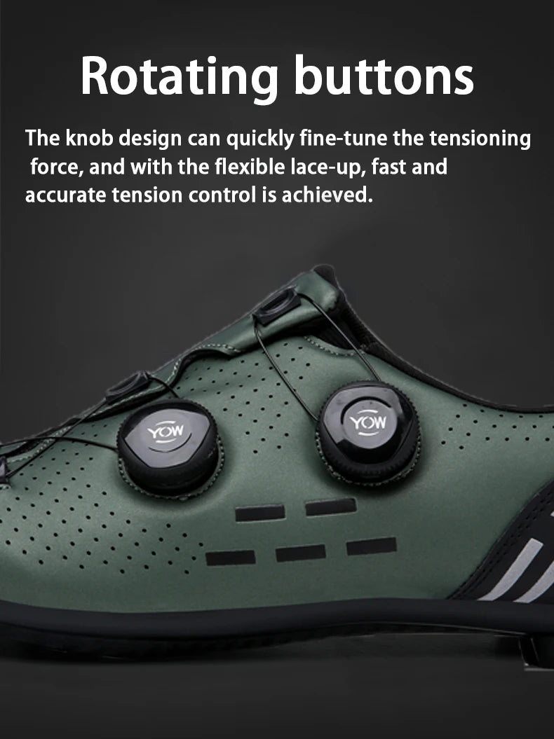 2025 New Cycling Shoes Road Bike Men Racing Contest Self-Locking Speed Bicycle Sneakers Women Spd Cleats Cycling Footwear