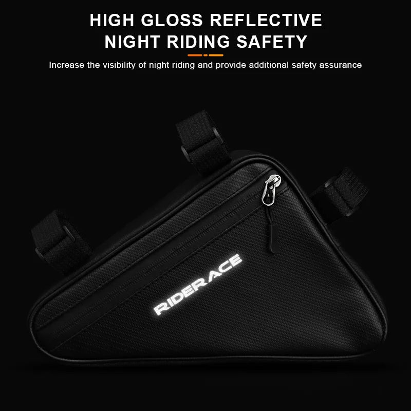 Bicycle Bag Triangle Waterproof Rainproof Large Capacity Outdoor Sport Cycling Frame Front Bags MTB Road Bike Pouch Frame Bag