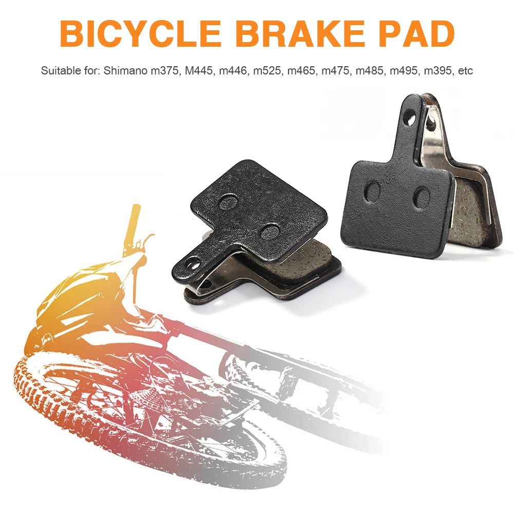 2 Pairs Bicycle Brake Pads Resin Disc for SHIMANO B01S Wear-Resistant MTB Bike Hydraulic Brakes B03S B05S Parts