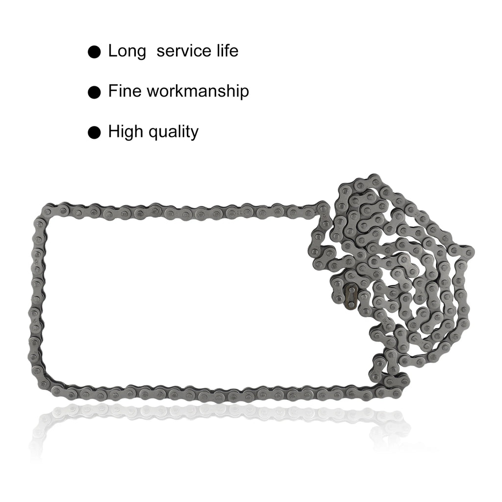 Universal #35 Drive Chain Roller Chain 5 Feet 160 Links Motorized Bike Chain for Bicycles Mini Bikes Motorcycles Scooter