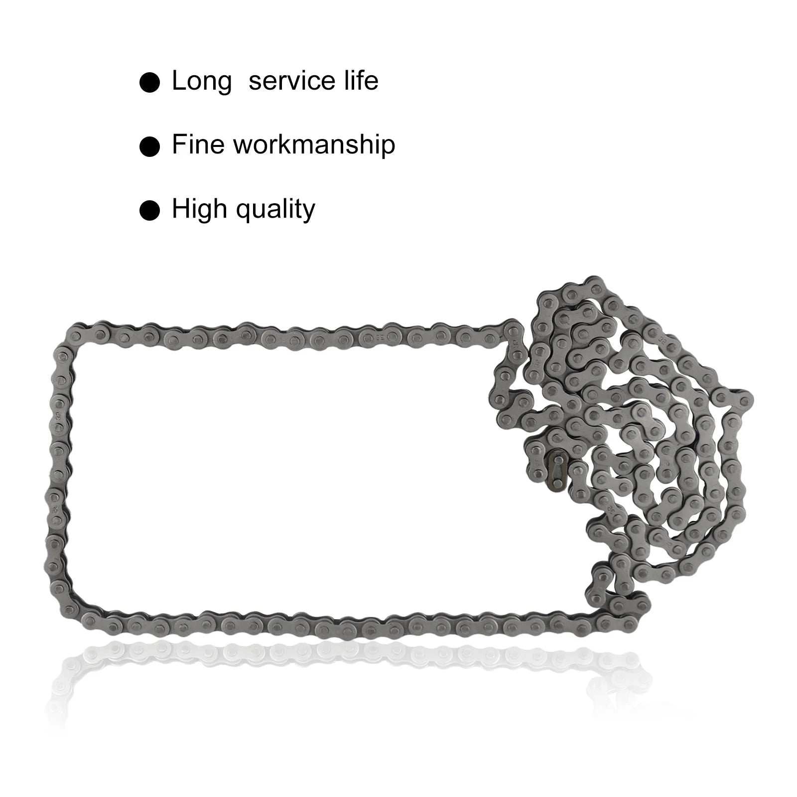 Universal #35 Drive Chain Roller Chain 5 Feet 160 Links Motorized Bike Chain for Bicycles Mini Bikes Motorcycles Scooter
