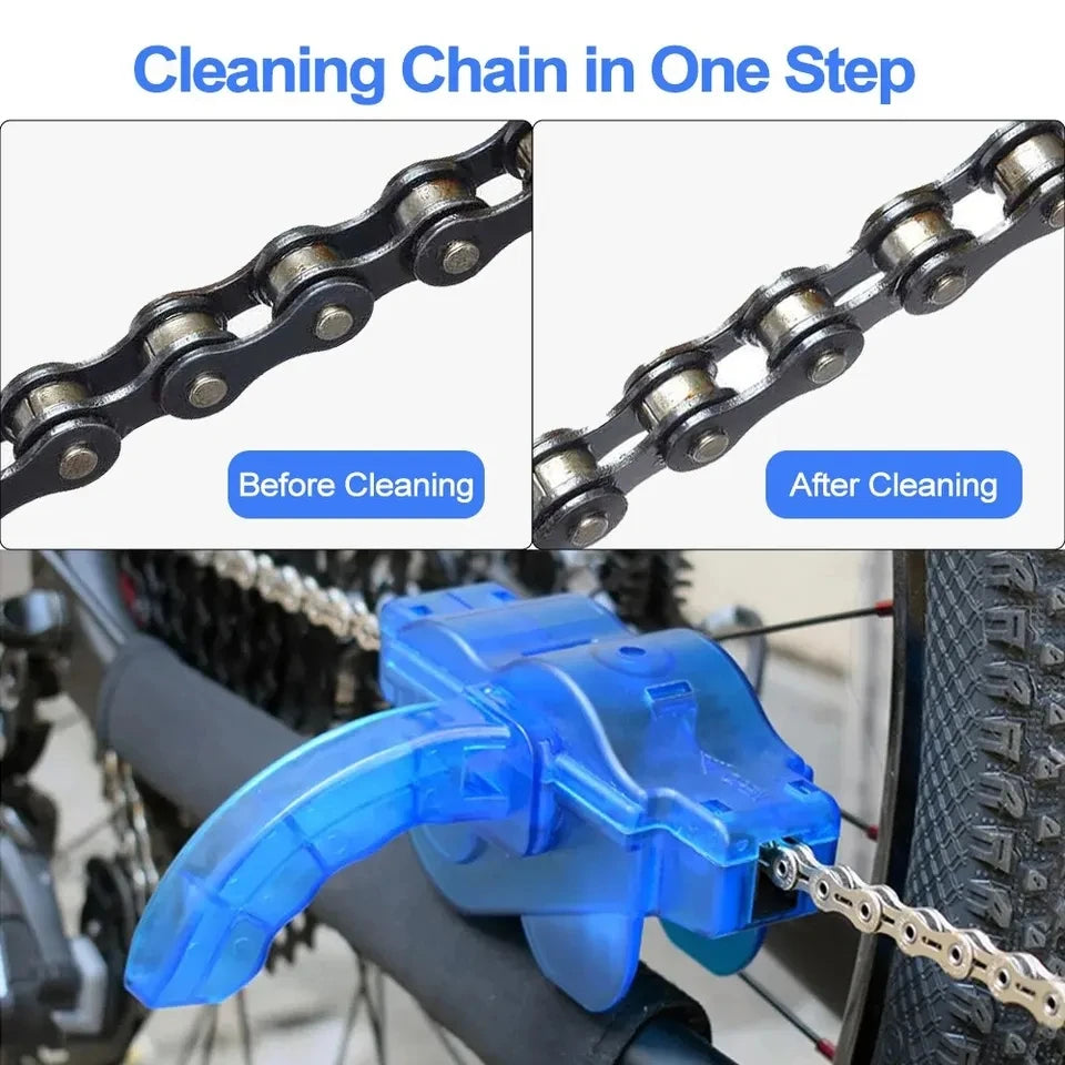 Bicycle cleaning set, cycling maintenance tools, chain cleaner, bicycle parts cleaning set