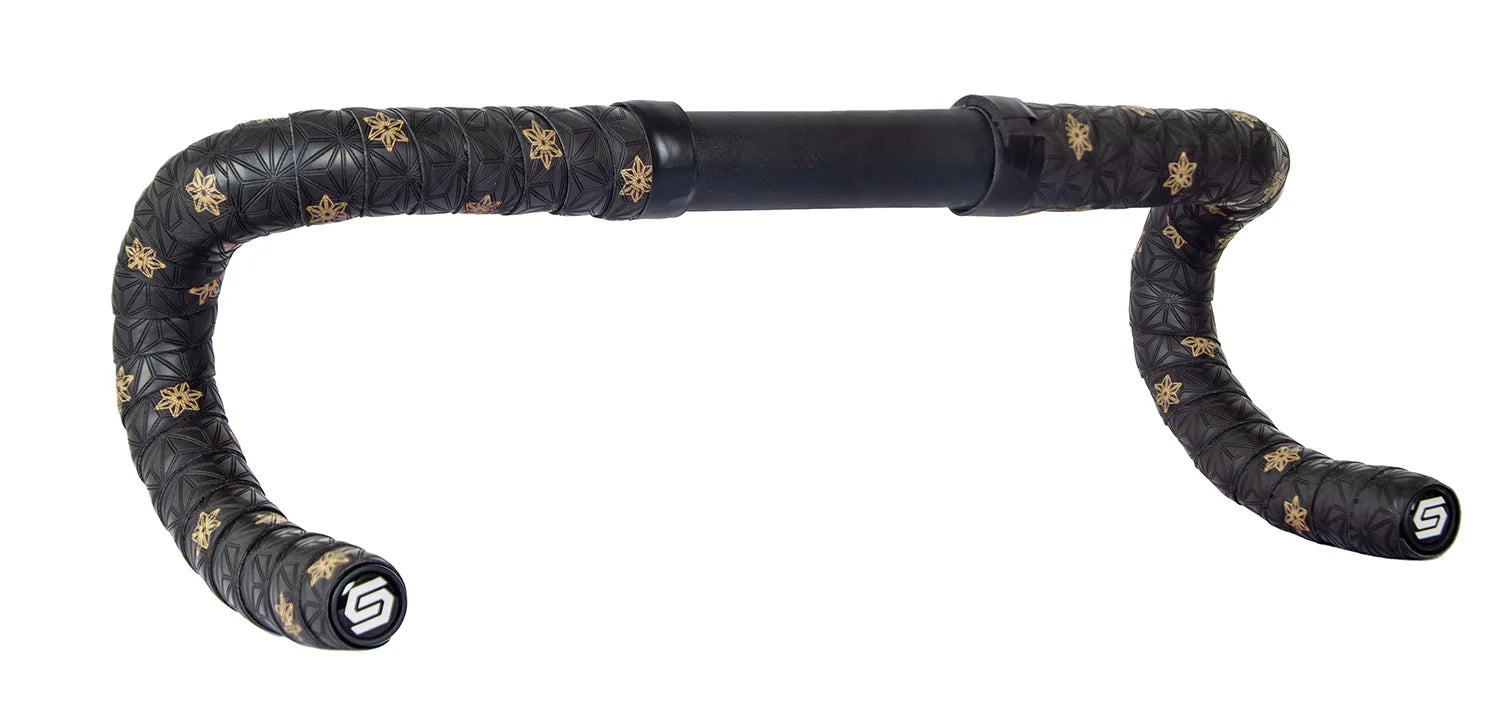 Road Bike Handlebar Tape Two-Colors Chrysanthemum Pattern Handlebar Tapes Non-slip and breathable Bar Tape Handlebar Accessories