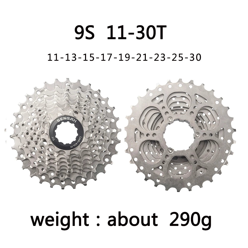 SENSAH 8/9/10/11 Speed Road Bike Cassette 11V 23T/25T/28T/30T/32T/34T/36T Bicycle Freewheel K7 10S Flywheel for HG Hub