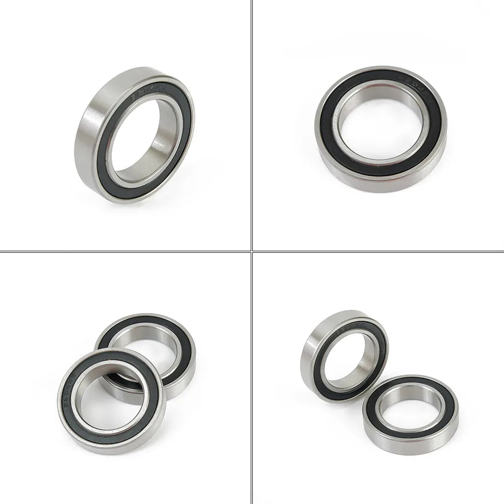 Bike Bearing Bearings Bike Black+Silver 20x32x7mm Spare Parts 2pcs/Set 61804/6804-2RS 6804-2RS About 20x32x7mm
