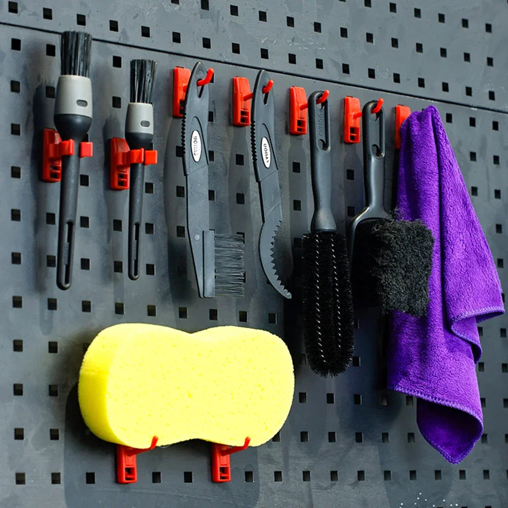 Bicycle Bike Cleaning Tools Set Bike Clean Brush Kit Bike Cleaning Kit for Mountain Road City BMX and Folding Bike Accessories