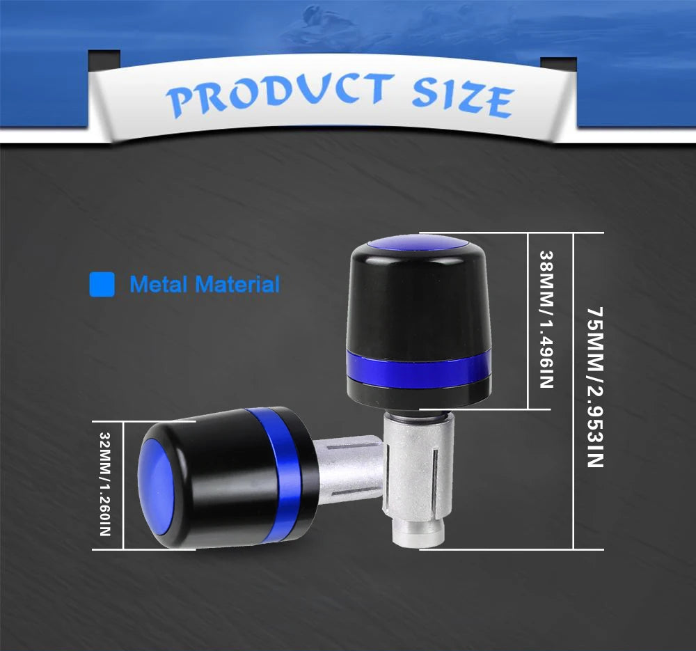 Motorcycle 7/8" 22MM Handlebar Handles Grips Ends FOR Honda CB 125R CB150R CB 190R CB250R CB300R CB400 CB500X CB500R Accessories