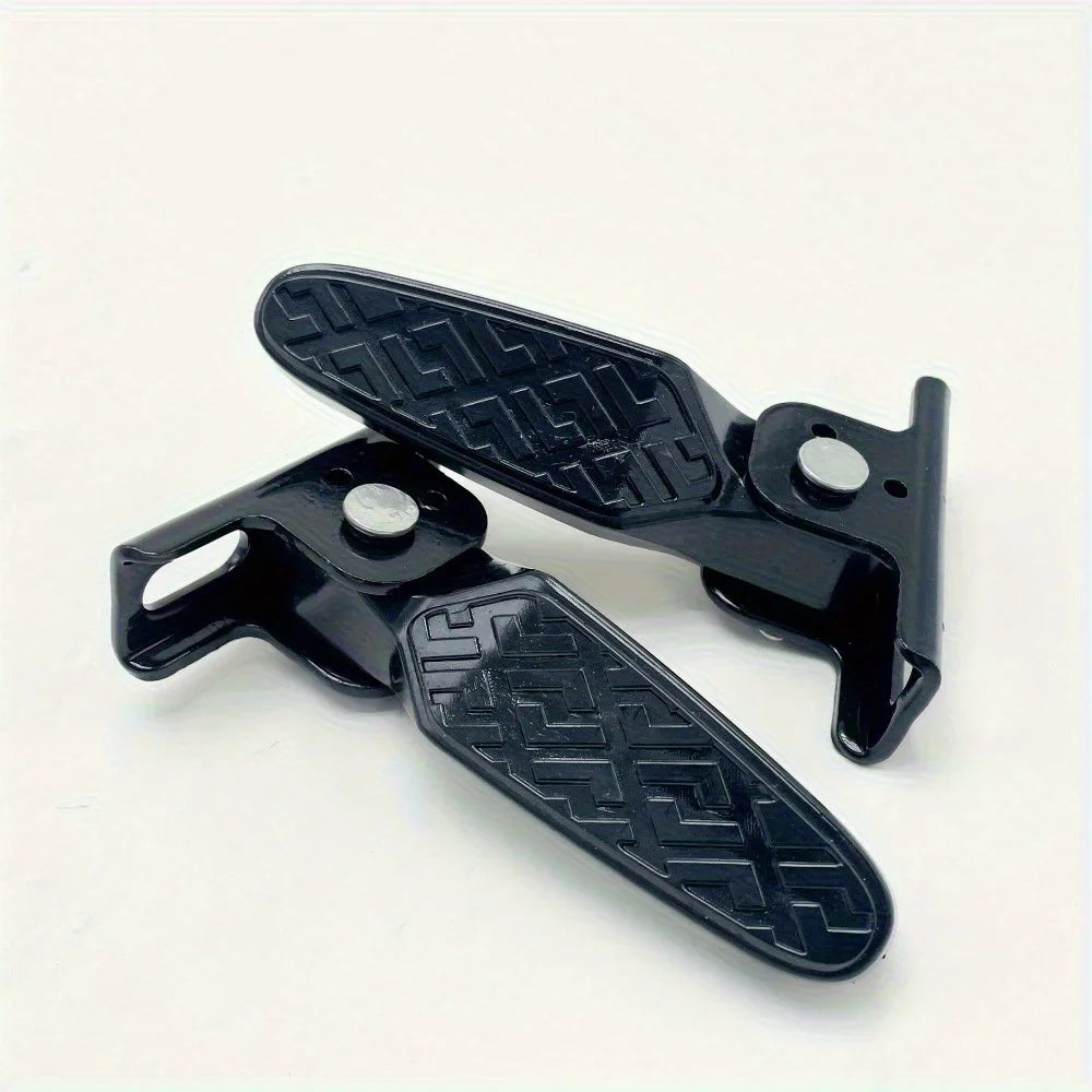 A set of foot mat supports, cycling accessories,rear seat pedals for electric bicycles