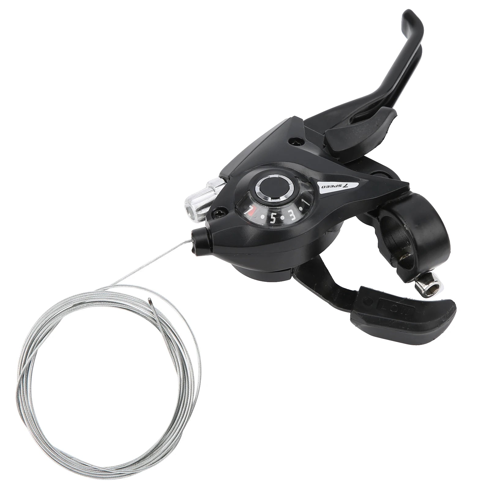 Brake Gear Shifter 1Pair 3x7 21 Speed Brake and Shifter Levers Combination Set with Gear Cable Shifter Brake Set for Bicycle