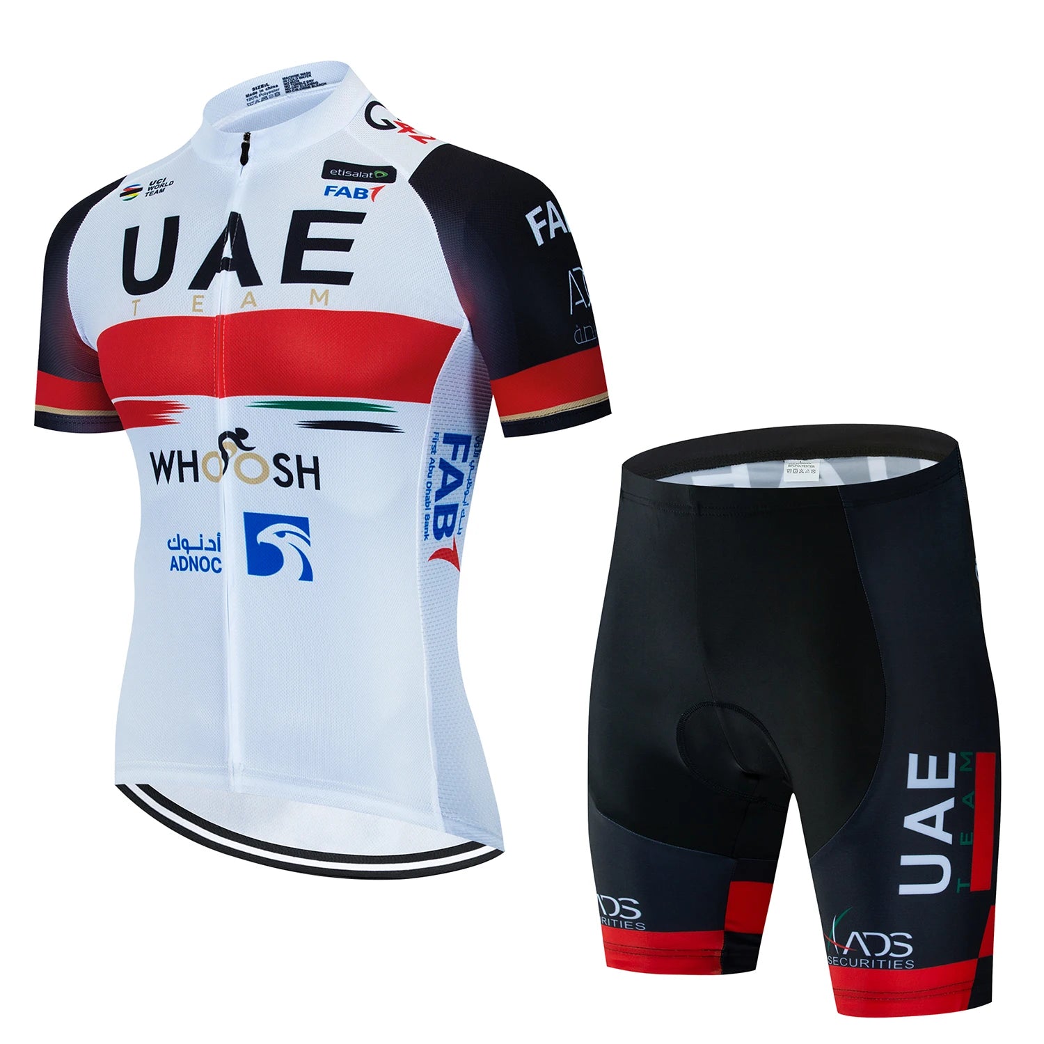 UAE Cycling Clothes Jersey Men Set Mtb Road Bike Uniform Shorts Man Mountain Complete 2024 Bib Men's Suit Cycle Spring Summer