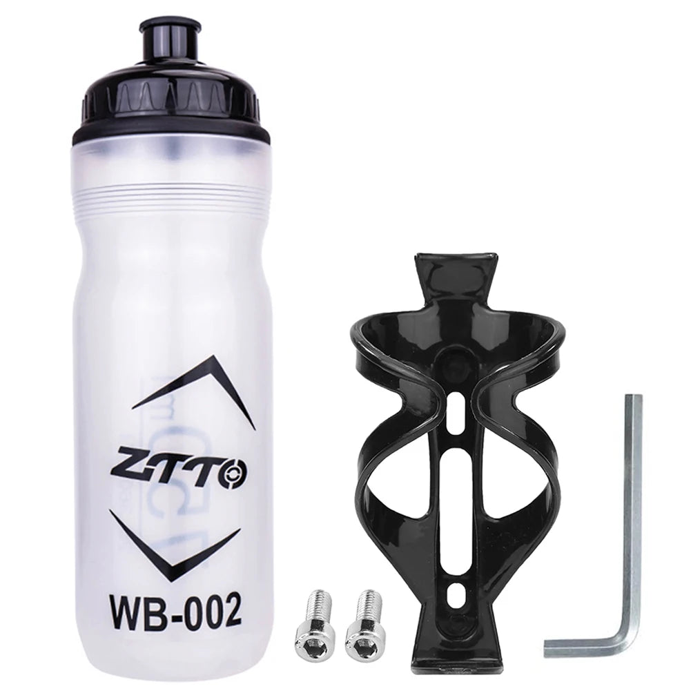 Bicycle Water Drink Bottle Outdoor Plastic Portable Cycling Kettle Bottle Bike Cycling Accessory Outdoor Drinkware Bottle Kits