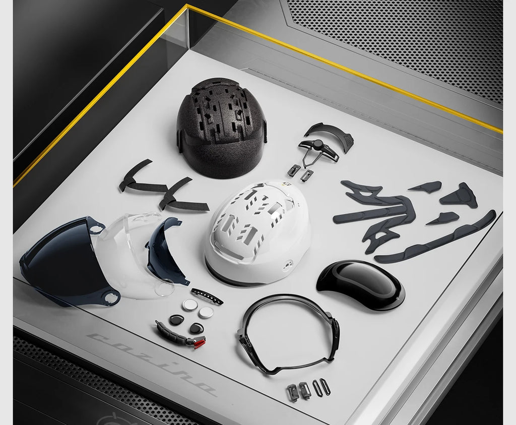 BIBEE Electric Motorcycle Helmet Summer Breathable Electric Bike Open Face Helmet Men Women Dual Lenses Jet Scooter Half Helmets