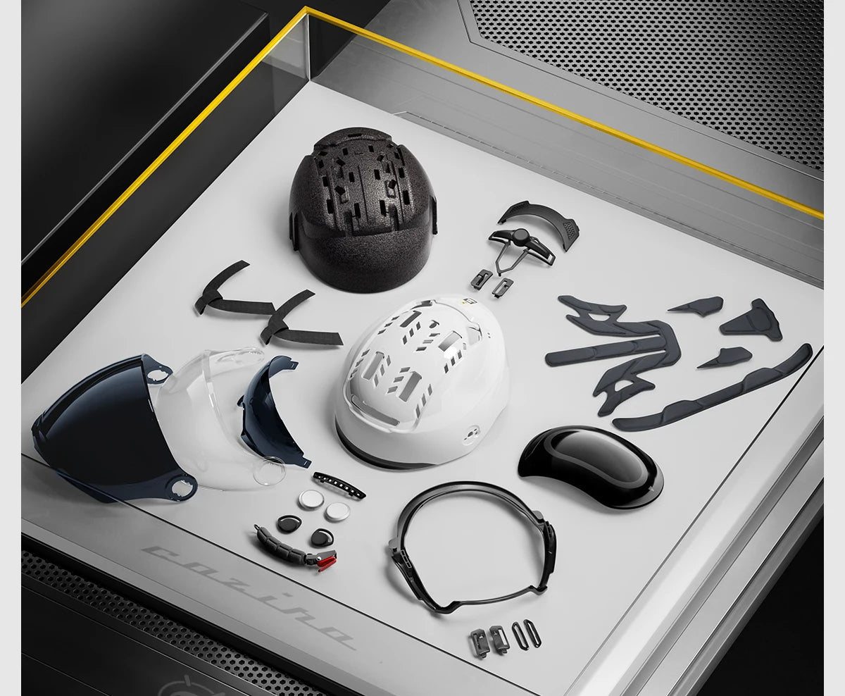 BIBEE Electric Motorcycle Helmet Summer Breathable Electric Bike Open Face Helmet Men Women Dual Lenses Jet Scooter Half Helmets