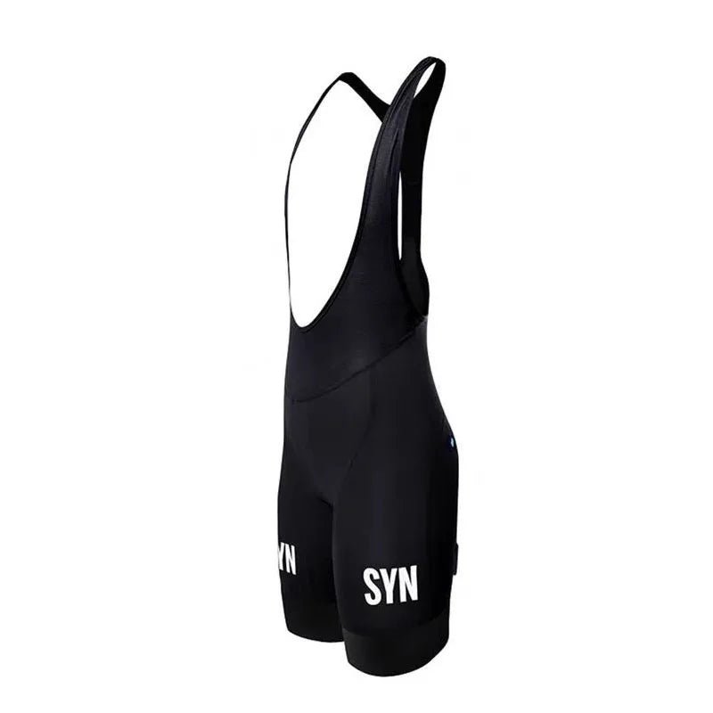 SYN Bicycle riding clothes men's summer jersey bib road cycling shirt breathable quick drying sweat wicking shirt