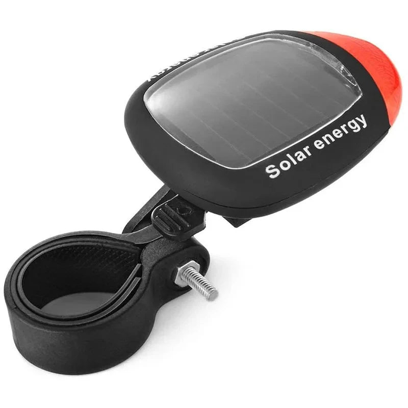 Bike Front Lights Night Riding Bicycle Taillight Solar Energy Light Outdoor Waterproof Safety Warning Lights Lamp MTB Cycling