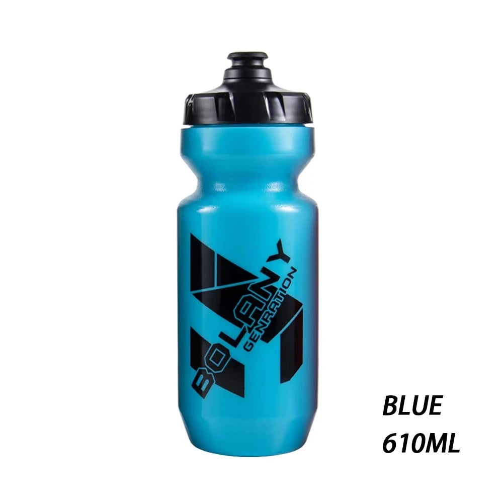 Bicycle Water Bottle PP5 Lightweight Squeeze-type Running Cycling Kettle BPA-Free Leak-Proof 610ML Mountain Road Bike Bottle