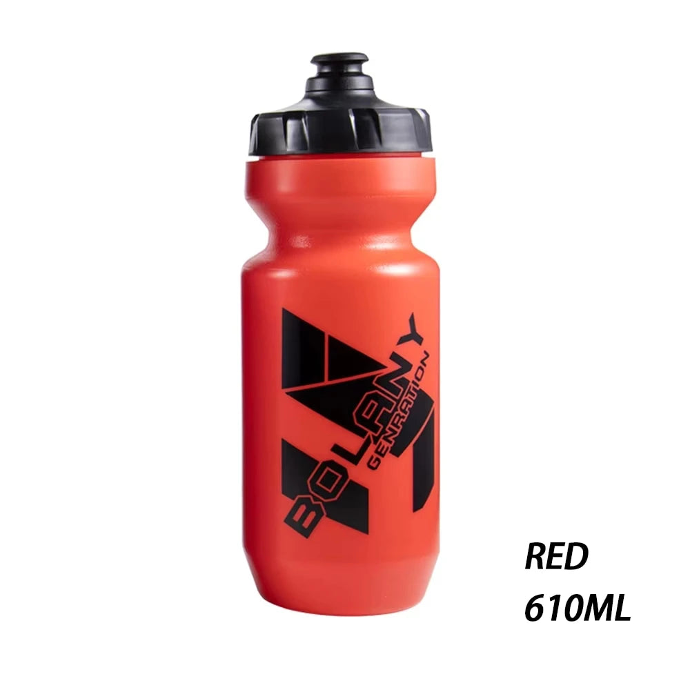 Bicycle Water Bottle PP5 Lightweight Squeeze-type Running Cycling Kettle BPA-Free Leak-Proof 610ML Mountain Road Bike Bottle