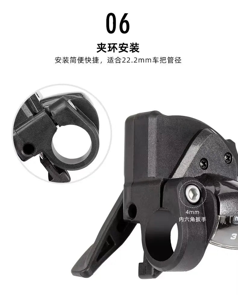 Bicycle Derailleur Front Rear Shift Lever 7/8/9/10/11Speed MTB Mountain Bike Shifter Bicycle Shifting Bicycle Parts microNEW