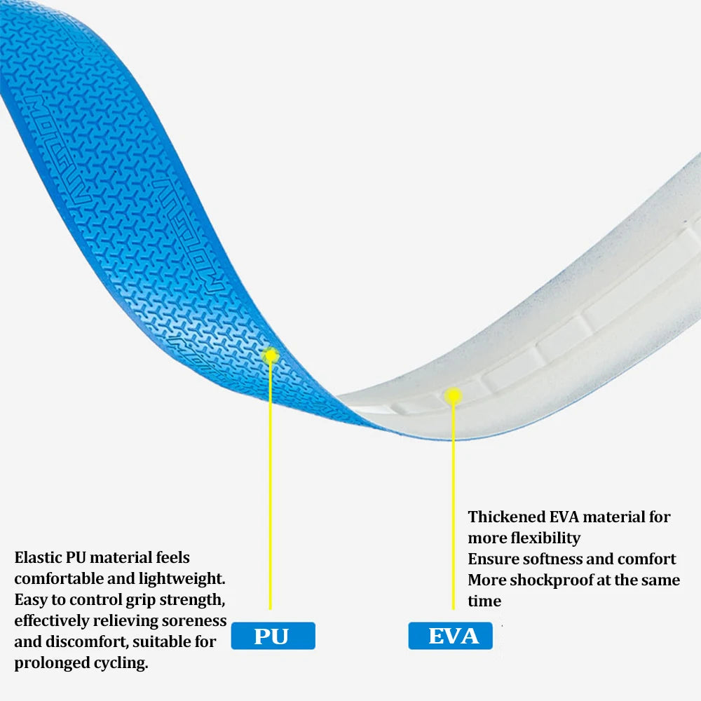 1Pair  Road Bike Handlebar Tape Anti Slip Silica Gel Handlebar Tape Shock Absorption Cycling Bar Tape Bicycle Accessories