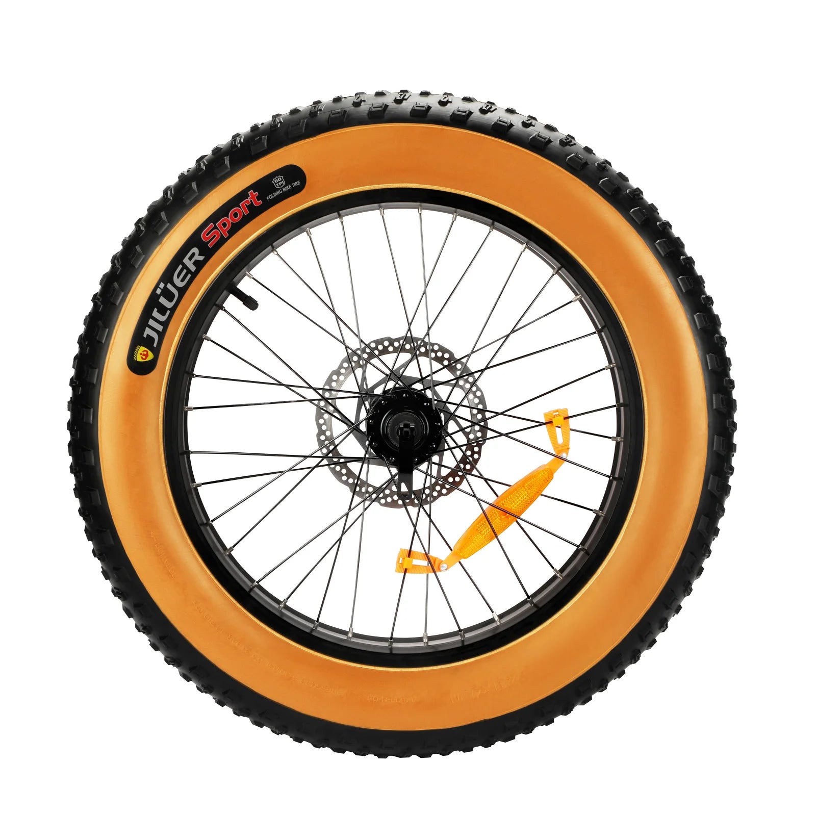 Fat Bike Replacement Tires - 20x4.0 & 26x4.0 Inch Puncture-Resistant Folding Wide Tires for MTB, Sand, Beach, and Snow Bicycle