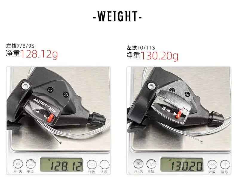 Bicycle Derailleur Front Rear Shift Lever 7/8/9/10/11Speed MTB Mountain Bike Shifter Bicycle Shifting Bicycle Parts microNEW