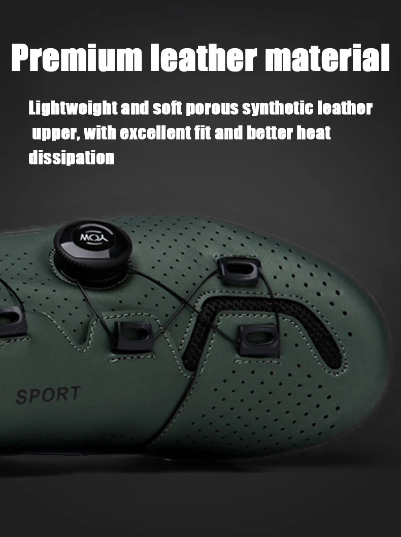 2025 New Cycling Shoes Road Bike Men Racing Contest Self-Locking Speed Bicycle Sneakers Women Spd Cleats Cycling Footwear