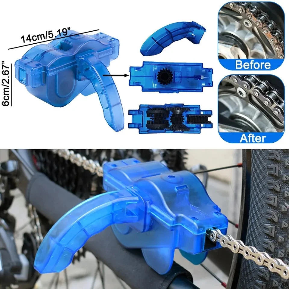 Bicycle cleaning set, cycling maintenance tools, chain cleaner, bicycle parts cleaning set