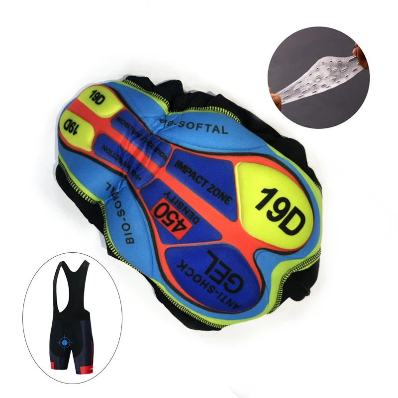 2024 Cycling Clothes Mtb Male Clothing Equipment Man Professional Shirt Shorts Men Jumper Summer Bike Jersey Bib Men's Tricuta