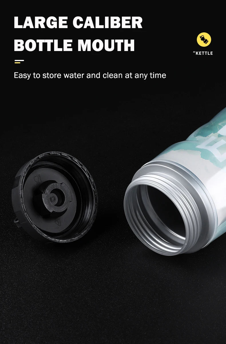 Insulated Keep Cold Cycling Water Bottle 610ML Big Capacity Road Bicycle Bottle Squeeze MTB Bottle Sports Drinking Bottle