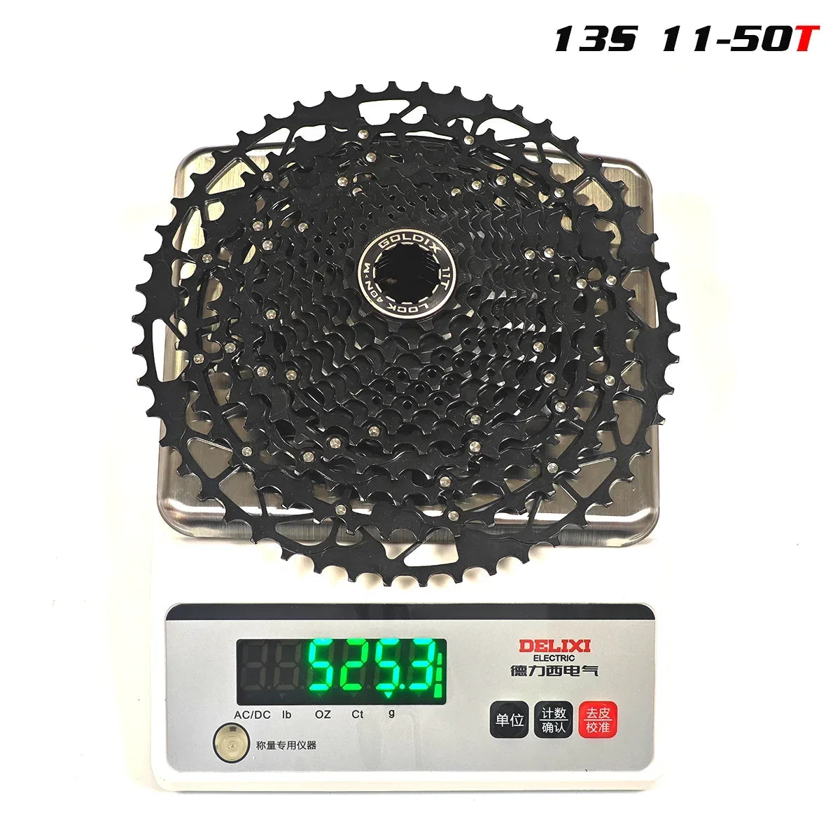 GOLDIX Ultralight Bicycle Cassettes Freewheel Carbon Steel Material 9/10/11/12/13 Speed HG Structure Sprocket for Mountain Bike