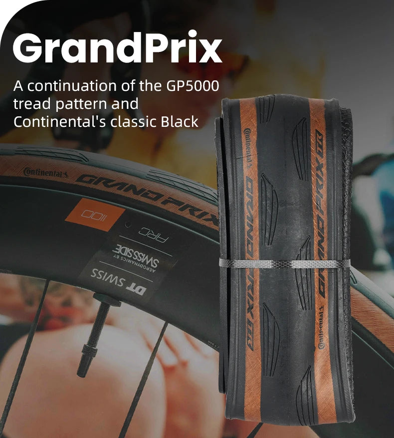 Continental Grand Prix Bicycle Road Tire 700 x 25C/28C/30C/32C Folding Clincher Bike Tyre Tubeless/Tube Type