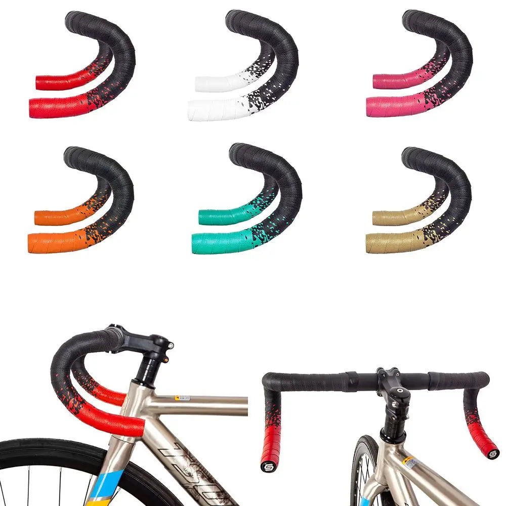 Bicycle Handlebar Tape Anti-Vibration EVA Bent Cycling Road Bike Tapes Racing Breathable Non-Slip Handlebar Belt Bike Accessor