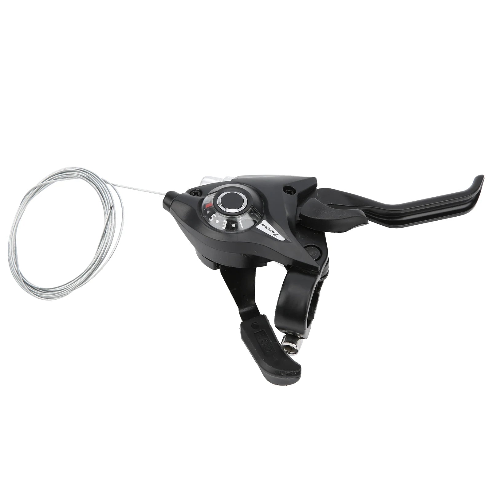 Brake Gear Shifter 1Pair 3x7 21 Speed Brake and Shifter Levers Combination Set with Gear Cable Shifter Brake Set for Bicycle