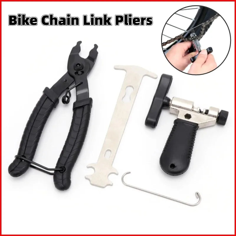 Bicycle Repair Tools Kit Chain Link Pliers Clamp Splitter Buckle MTB Chain Link Plier Bike Buckle Chain Breaker Maintenance Tool