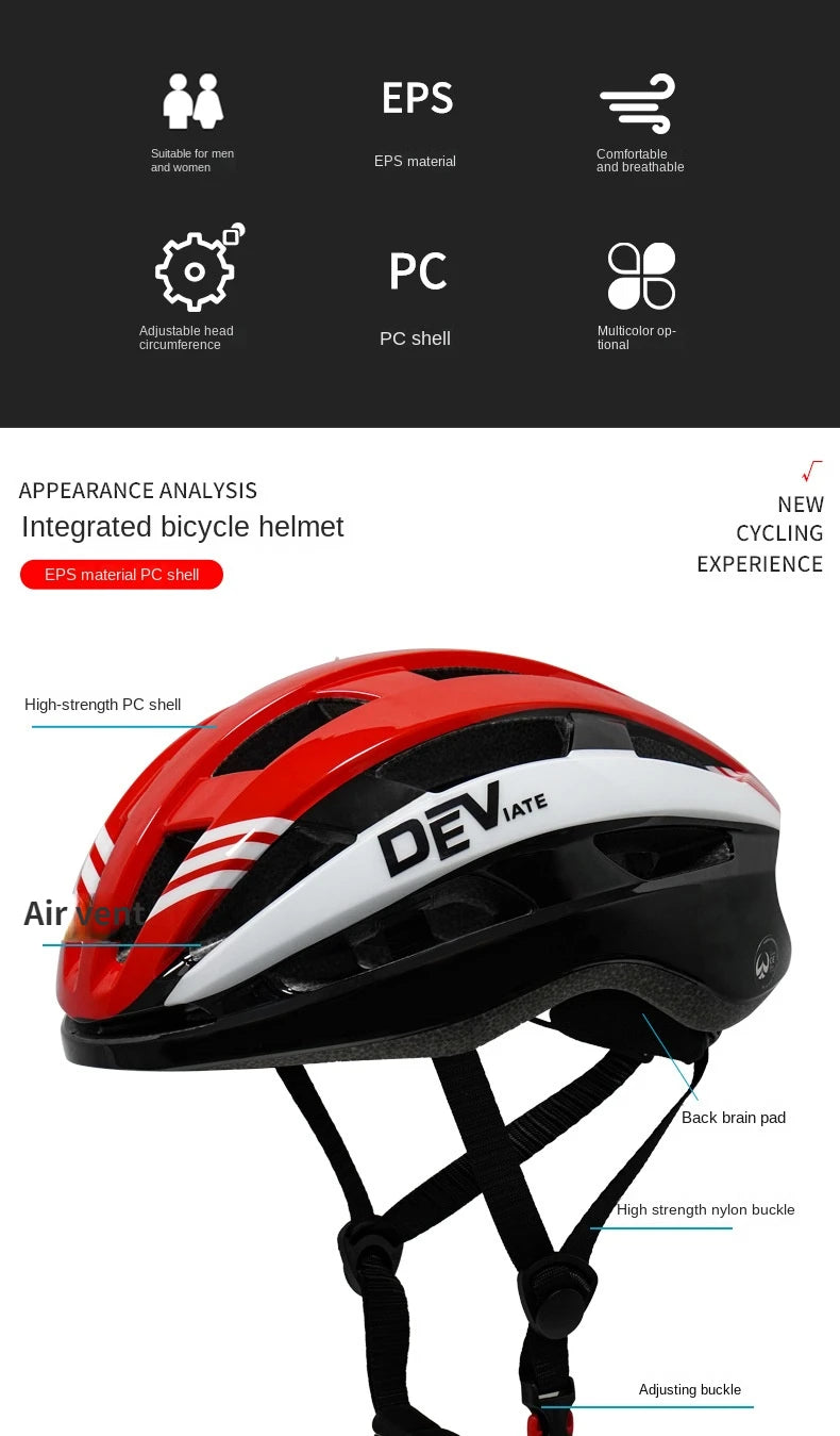 Cycling MTB Helmet for Mountain Road Bike Safety Breathable Road Racing Cap Bicycle Helmet Safety Motorcycle Equipment