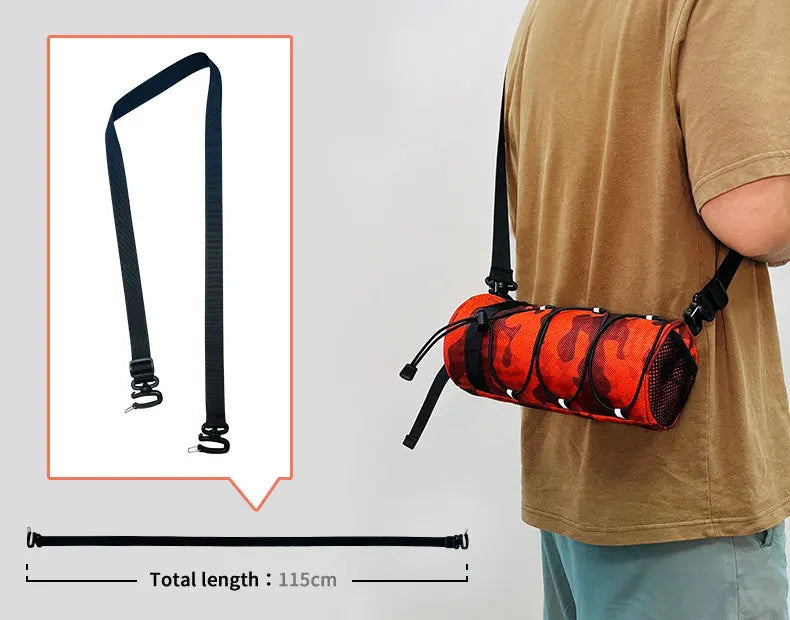 Bicycle front bag, chauffeur, large-capacity storage bag, outdoor waterproof cycling bag, mountain bike front bag Bicycle Bags