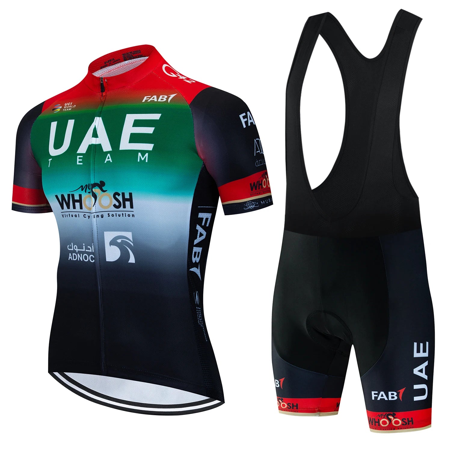 UAE Cycling Clothes Jersey Men Set Mtb Road Bike Uniform Shorts Man Mountain Complete 2024 Bib Men's Suit Cycle Spring Summer