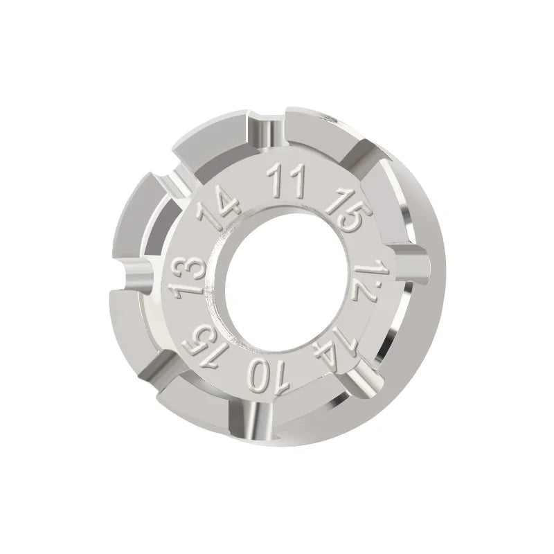 Multitool Bicycle Wheel Rim 8 Way Spoke Wrench Durable Mountain Road Bike Spoke Key Wire Adjustment Hand Tool MTB Repair Tool