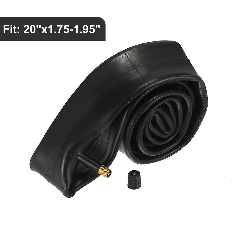 X Autohaux Bicycle Inner Tires 14/16/18/20/22/24/26 inch Schrader Tyres 1.75/2.125'' width Bike Cycling Tire Rubber Tube for MTB