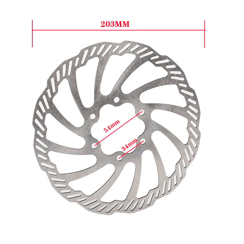 Motorcycle for Surron Brake Disc Front Rear Brakes Steel Parts Light Bee Motocross Off-Road Electric Dirt Motorbike Accessories