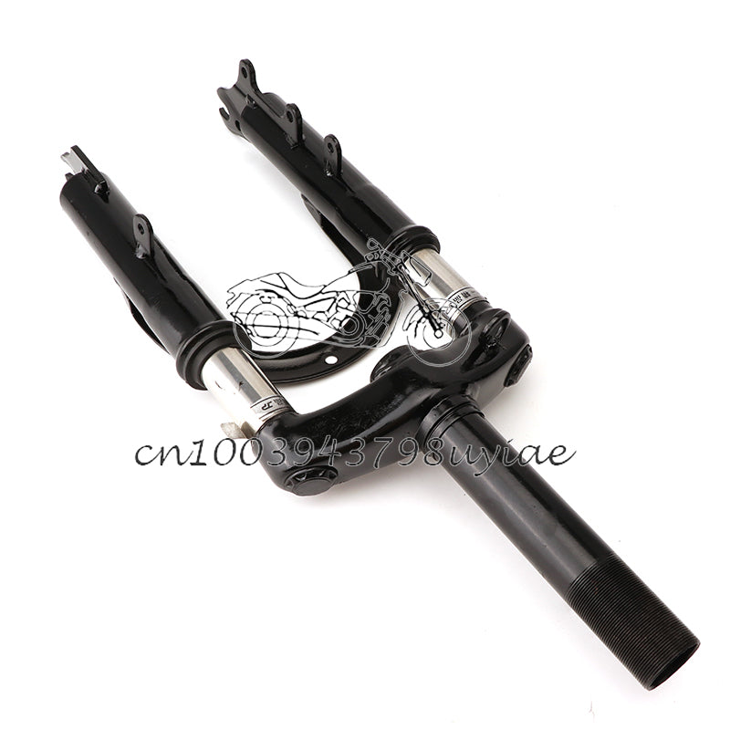 12 Inch Front Suspension Fork Alloy Steel Bracket for Motorcycle Mountain Bike Bicycle Electric Scooter Tube Shock Absorption