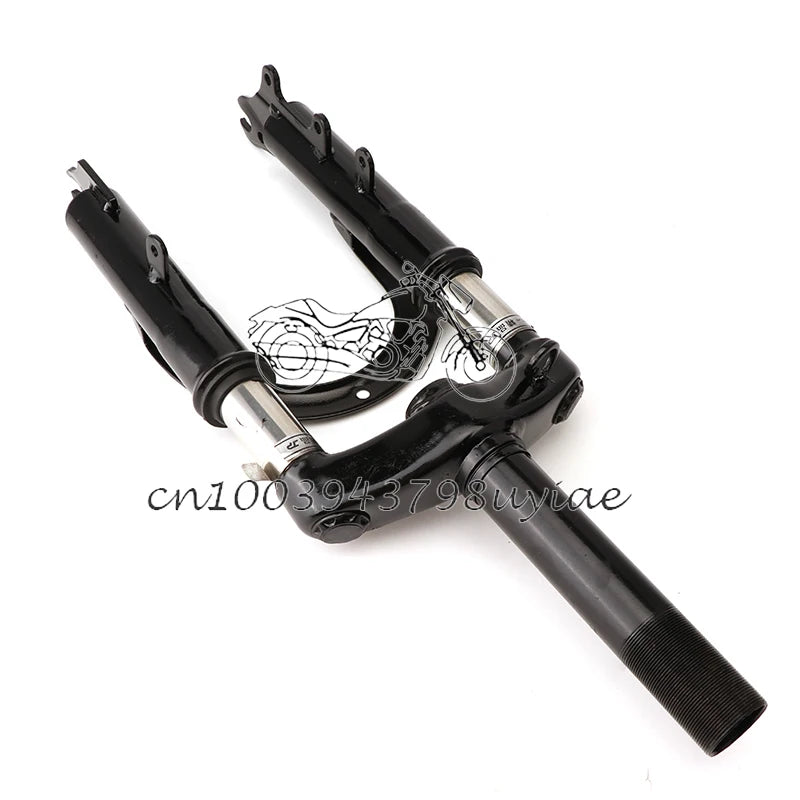 12 Inch Front Suspension Fork Alloy Steel Bracket for Motorcycle Mountain Bike Bicycle Electric Scooter Tube Shock Absorption