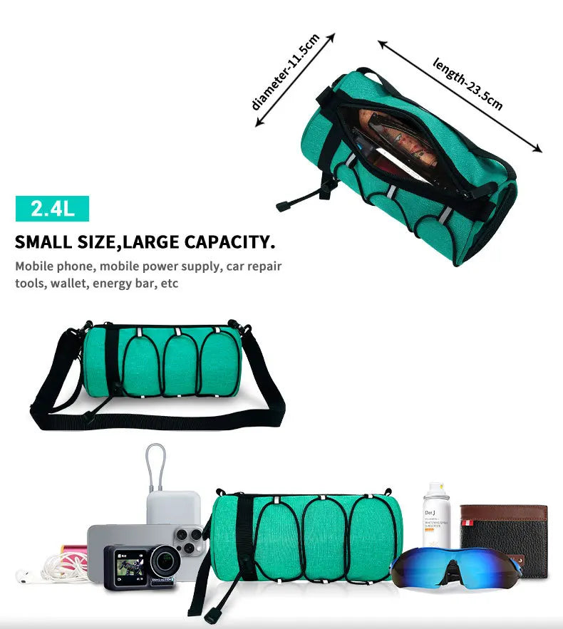 Bicycle front bag, chauffeur, large-capacity storage bag, outdoor waterproof cycling bag, mountain bike front bag Bicycle Bags