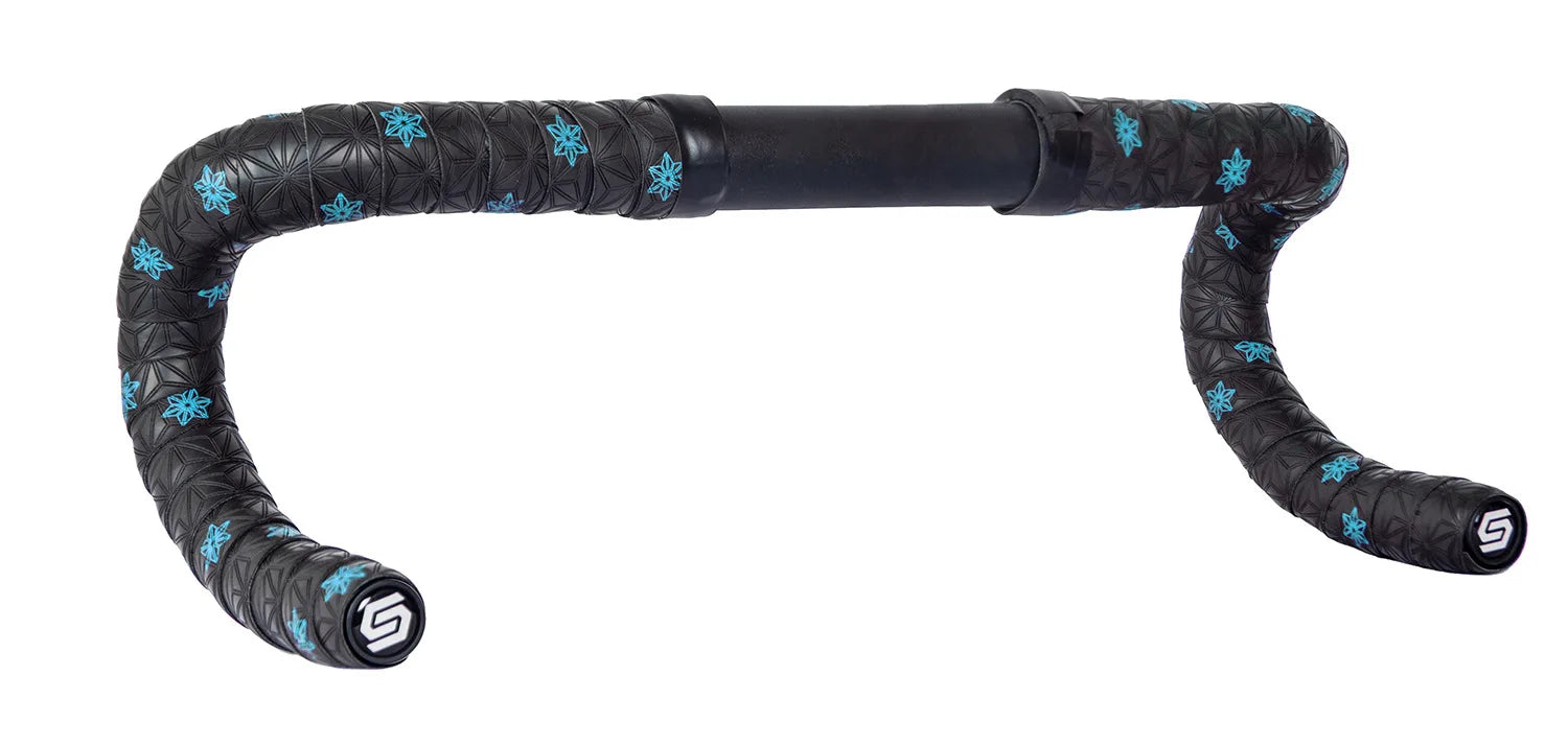 Road Bike Handlebar Tape Two-Colors Chrysanthemum Pattern Handlebar Tapes Non-slip and breathable Bar Tape Handlebar Accessories