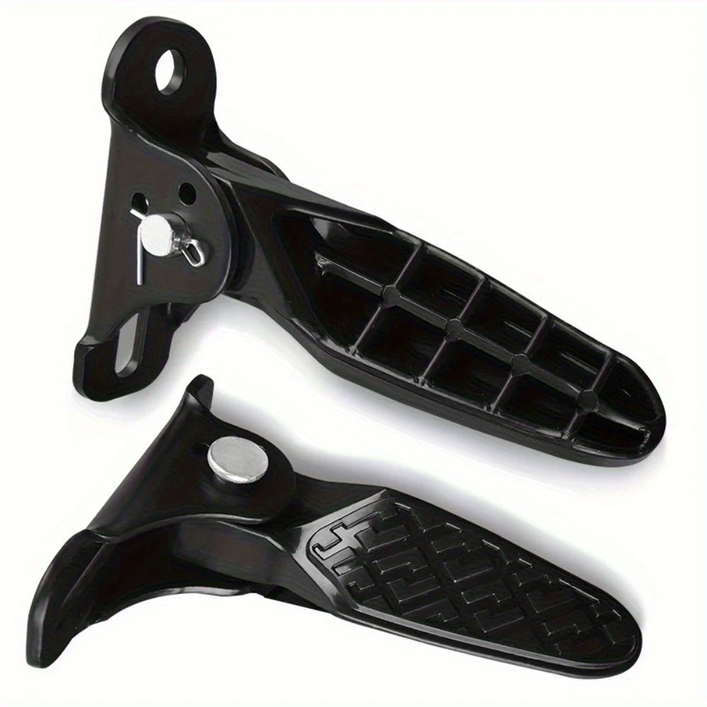A set of foot mat supports, cycling accessories,rear seat pedals for electric bicycles